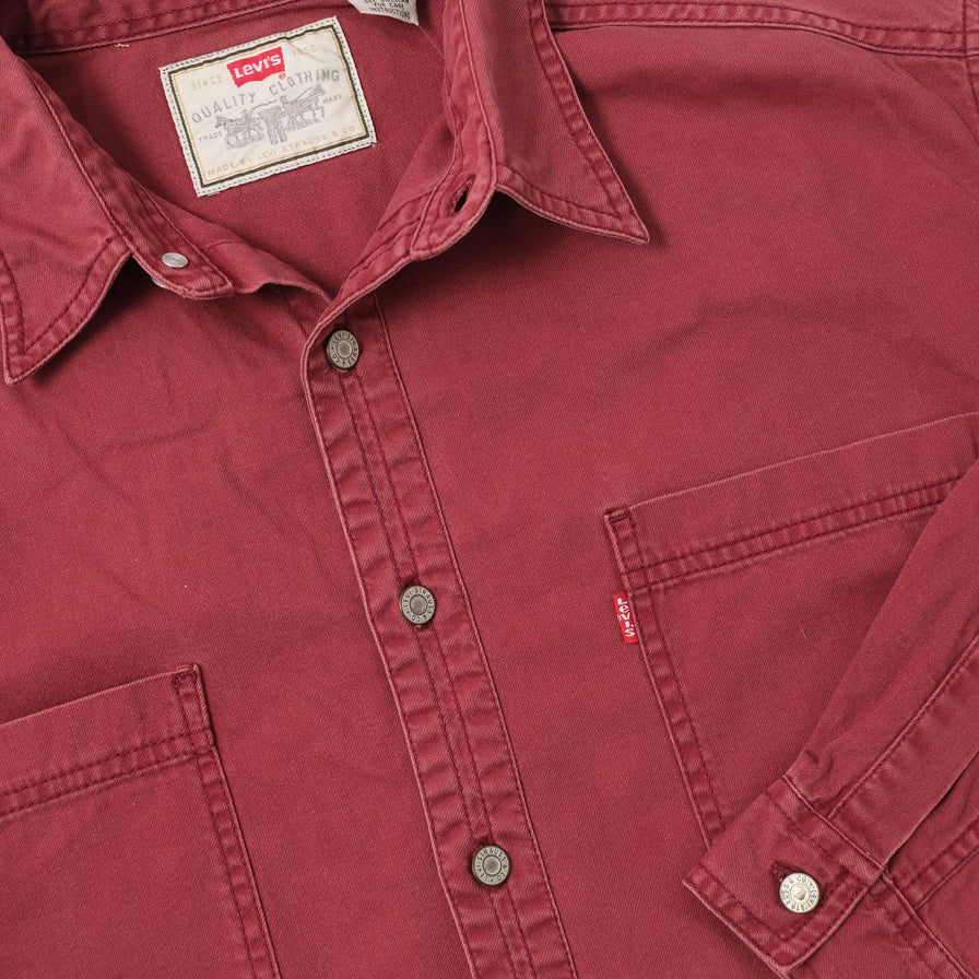 Vintage Levis Denim Shirt XLarge 