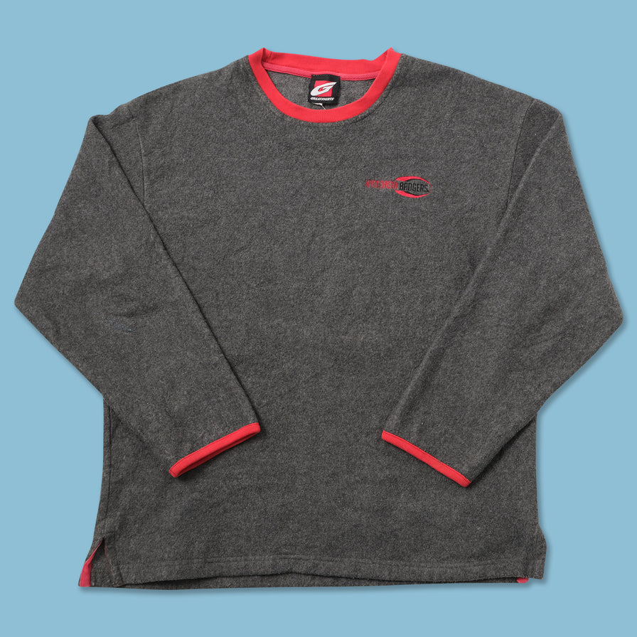 Vintage Wisconsin Badgers Fleece Large 