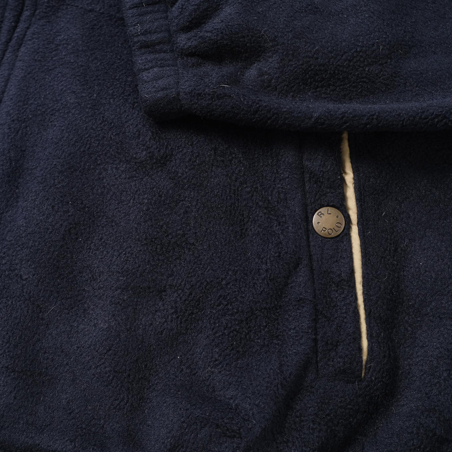 Vintage Polo Ralph Lauren Fleece Harrington Jacket XLarge 
