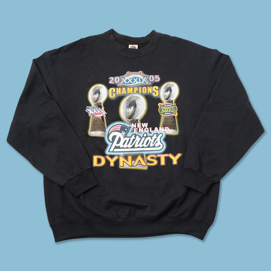 Vintage 2005 New England Patriots Sweater XLarge 