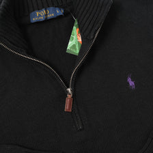 Vintage Polo Ralph Lauren Q-Zip Sweater Medium 