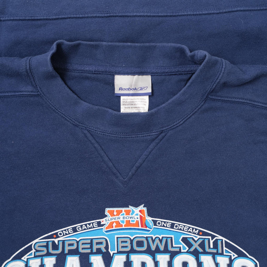 2007 Reebok Indianapolis Colts Sweater Large 