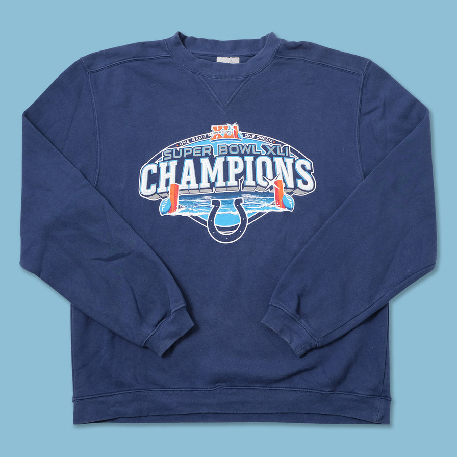 2007 Reebok Indianapolis Colts Sweater Large 