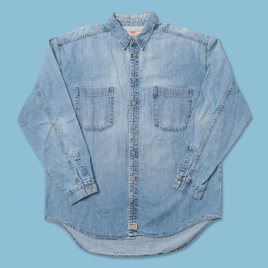Vintage Levis Denim Shirt XLarge 