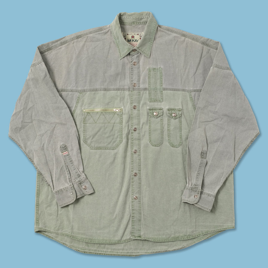 Vintage Denim Shirt XXLarge 