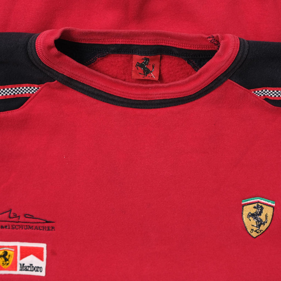 Vintage Ferrari Michael Schumacher Sweater XXLarge 