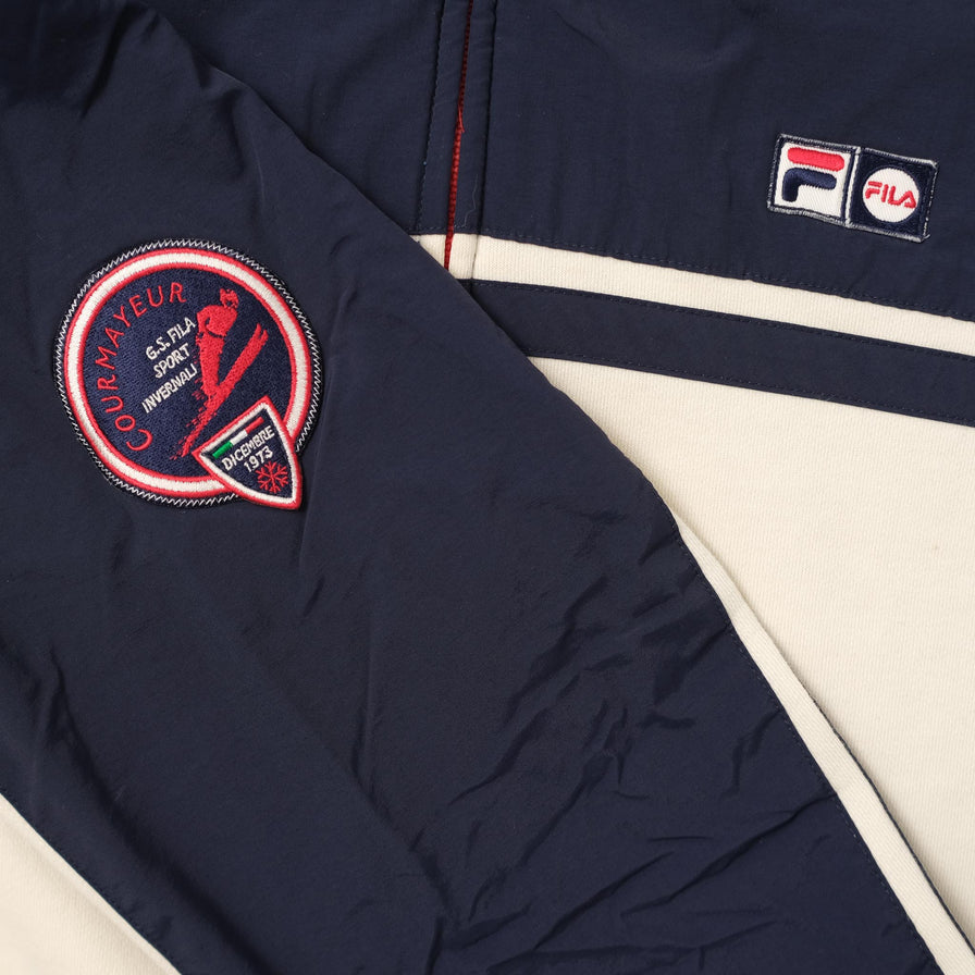 Vintage Fila Sweat Jacket Large 
