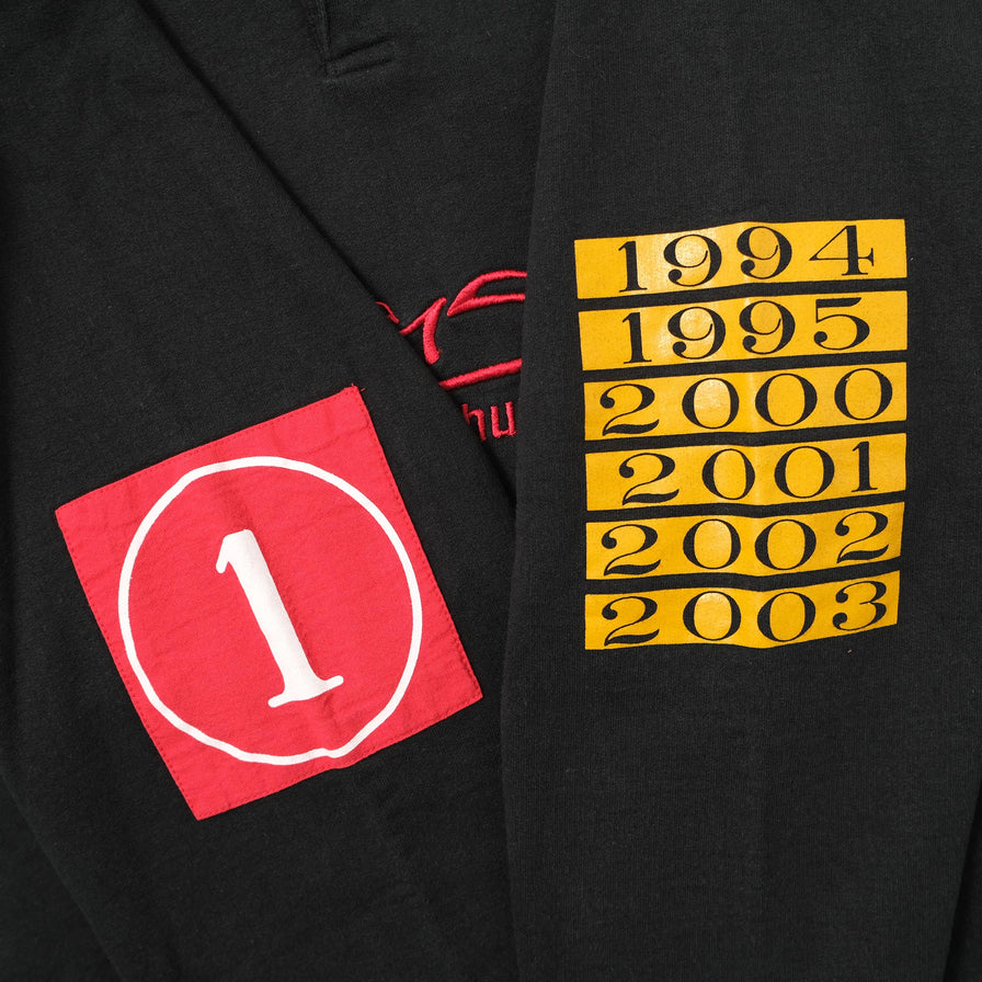 Vintage 2003 Ferrari Michael Schumacher Hoody Large 