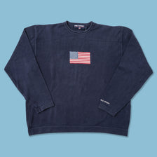 Vintage Polo Sport Knit Sweater Large 