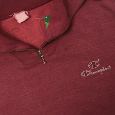 Vintage Champion Q-Zip Sweater Large