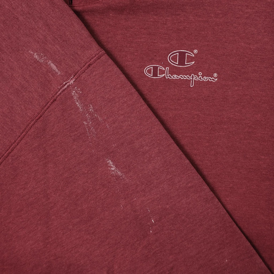 Vintage Champion Q-Zip Sweater Large 