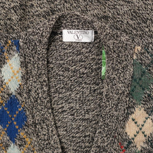Vintage Valentino Knit Cardigan Sweater XLarge 