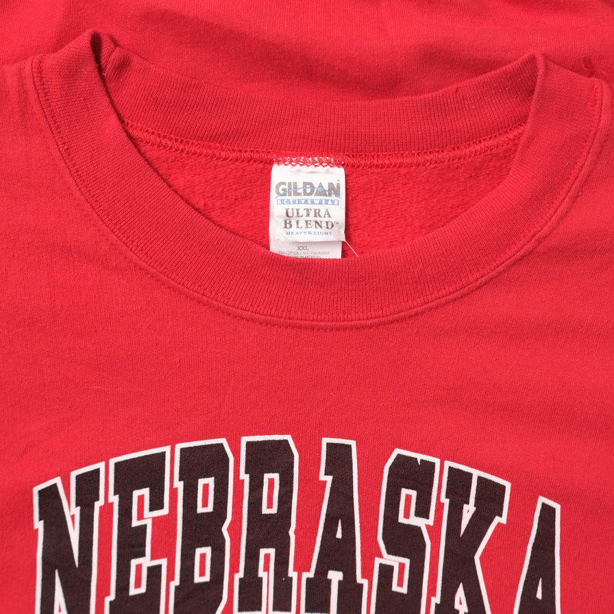 Vintage Nebraska Huskers Sweater XLarge 