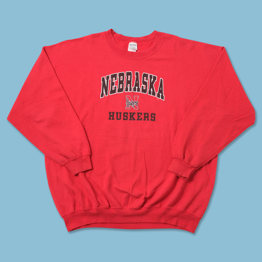 Vintage Nebraska Huskers Sweater XLarge 