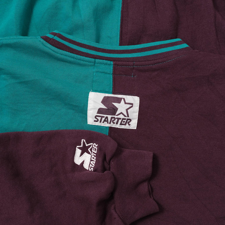 Vintage Starter Anaheim Ducks Sweater Large 