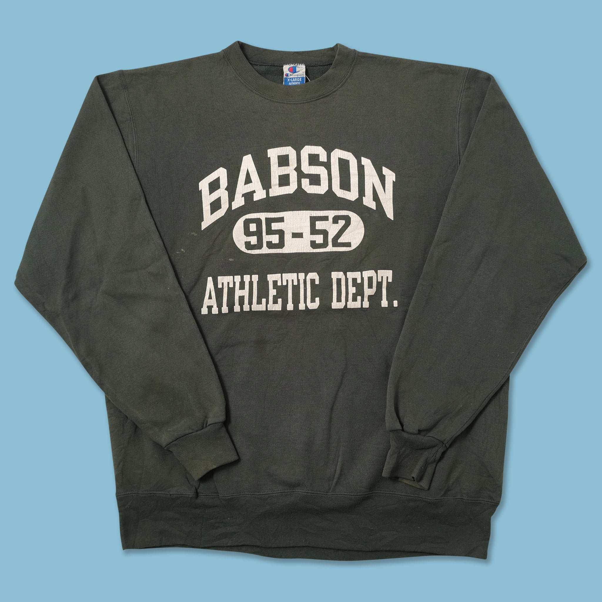 Vintage Champion Babson Sweater XLarge Double Double Vintage