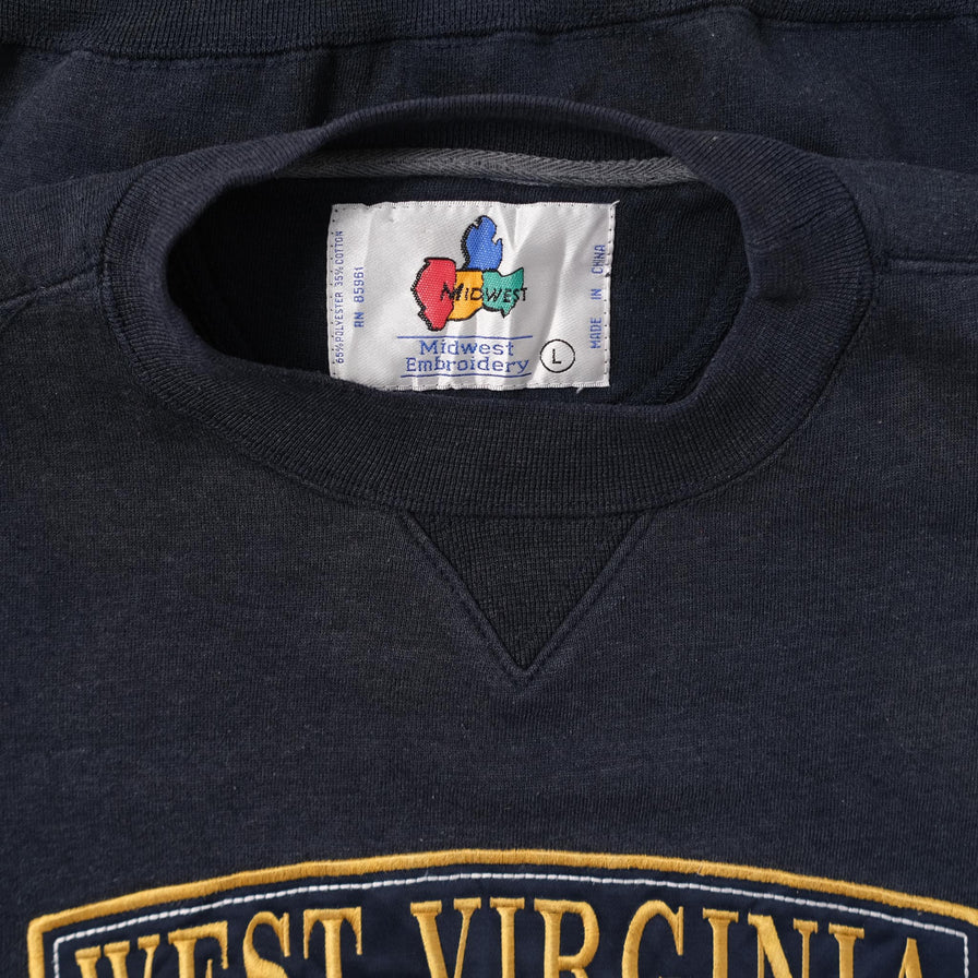 Vintage West Virginia Sweater Large 