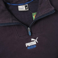 Vintage Puma Q-Zip Sweater Large 