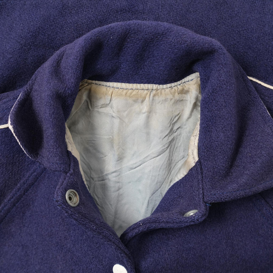 Vintage College Wool Jacket Medium 