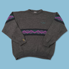 Vintage Puma Knit Sweater Large 