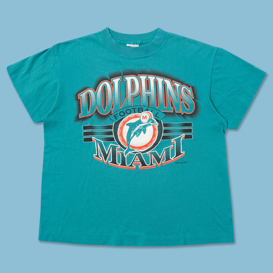 Vintage 1994 Miami Dolphins T-Shirt Medium 