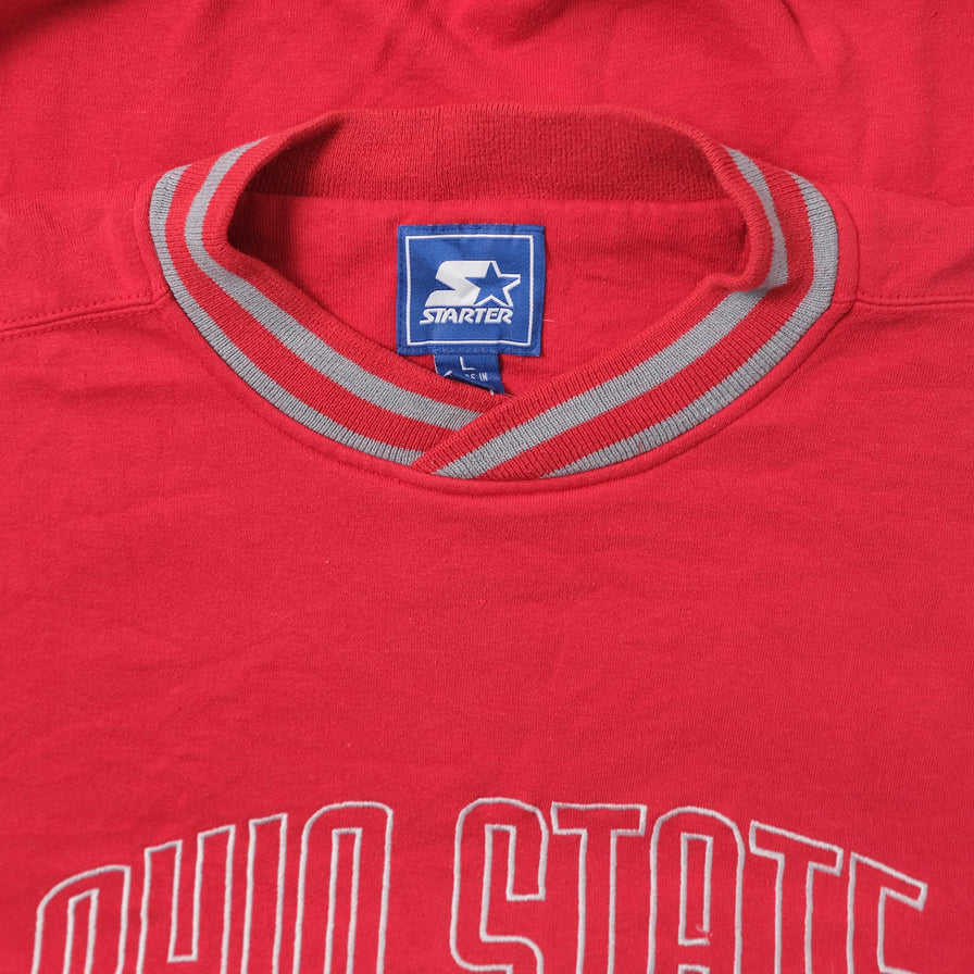 Vintage Starter Ohio State Buckeyes Sweater Large 