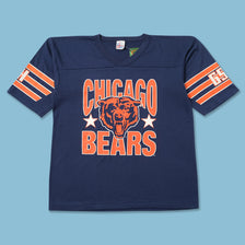 Vintage Chicago Bears V-Neck T-Shirt Large 