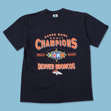 Vintage 1998 Denver Broncos T-Shirt Medium 