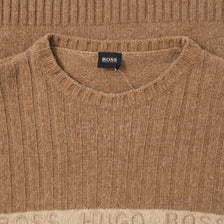 Vintage Hugo Boss Knit Sweater Medium 