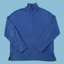 Vintage Polo Ralph Lauren Q-Zip Sweater Large 