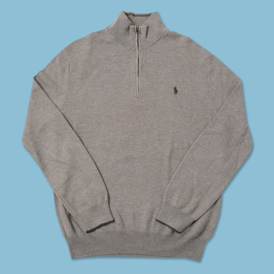 Vintage Polo Ralph Lauren Q-Zip Sweater Medium 