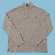 Vintage Polo Ralph Lauren Q-Zip Sweater Medium 