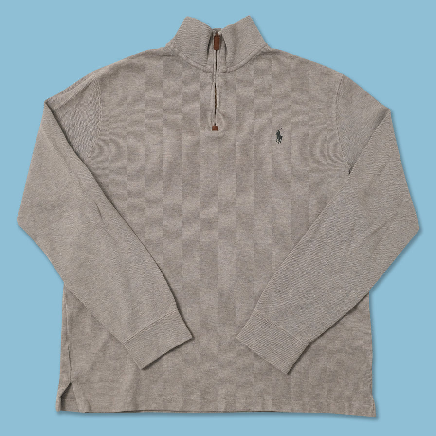 Vintage Polo Ralph Lauren Q-Zip Sweater Medium 