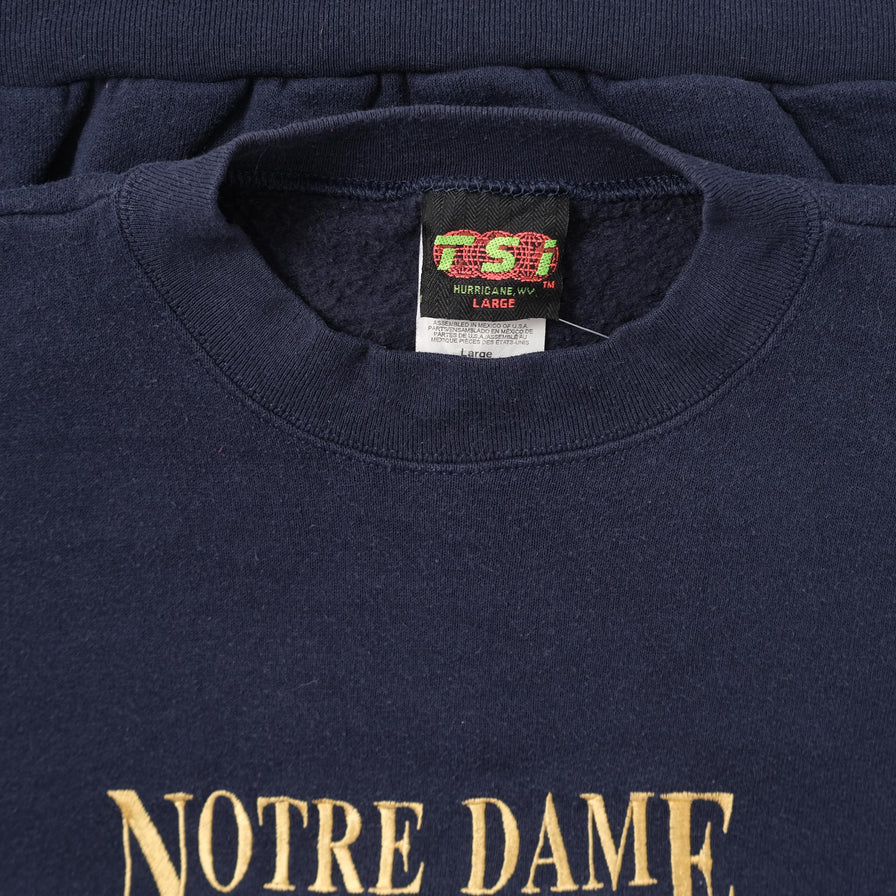 Vintage Notre Dame Sweater Medium 