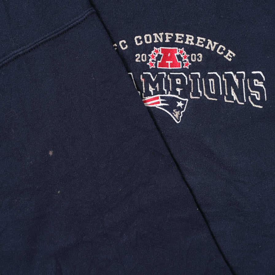 Vintage 2003 New England Patriots Sweater XLarge 