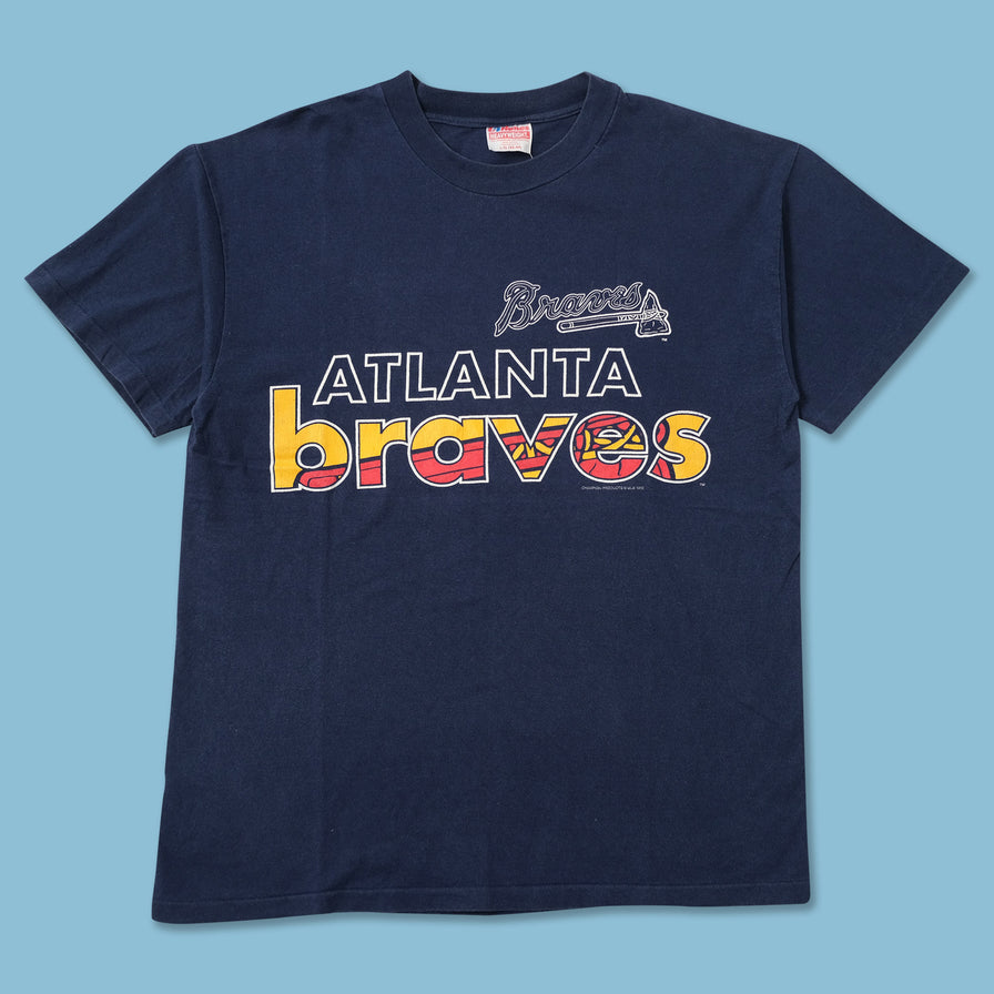 Vintage 1992 Atlanta Braves T-Shirt Medium 