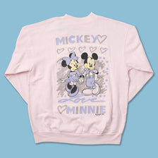 Vintage Mickey & Minnie Sweater Small 