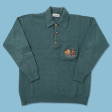 Vintage Iceberg Knit Sweater Medium 