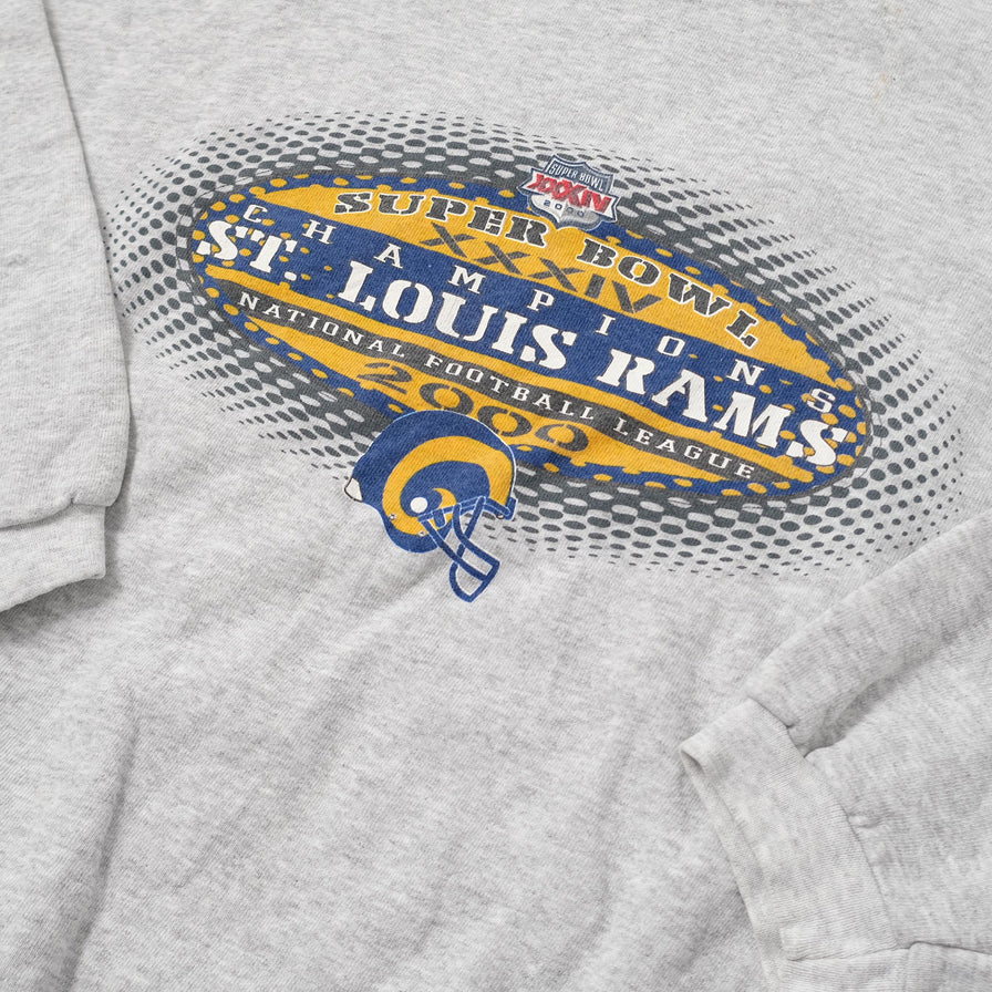 Vintage 2000 St. Louis Rams Sweater Large 
