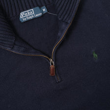 Vintage Polo Ralph Lauren Q-Zip Sweater Small 
