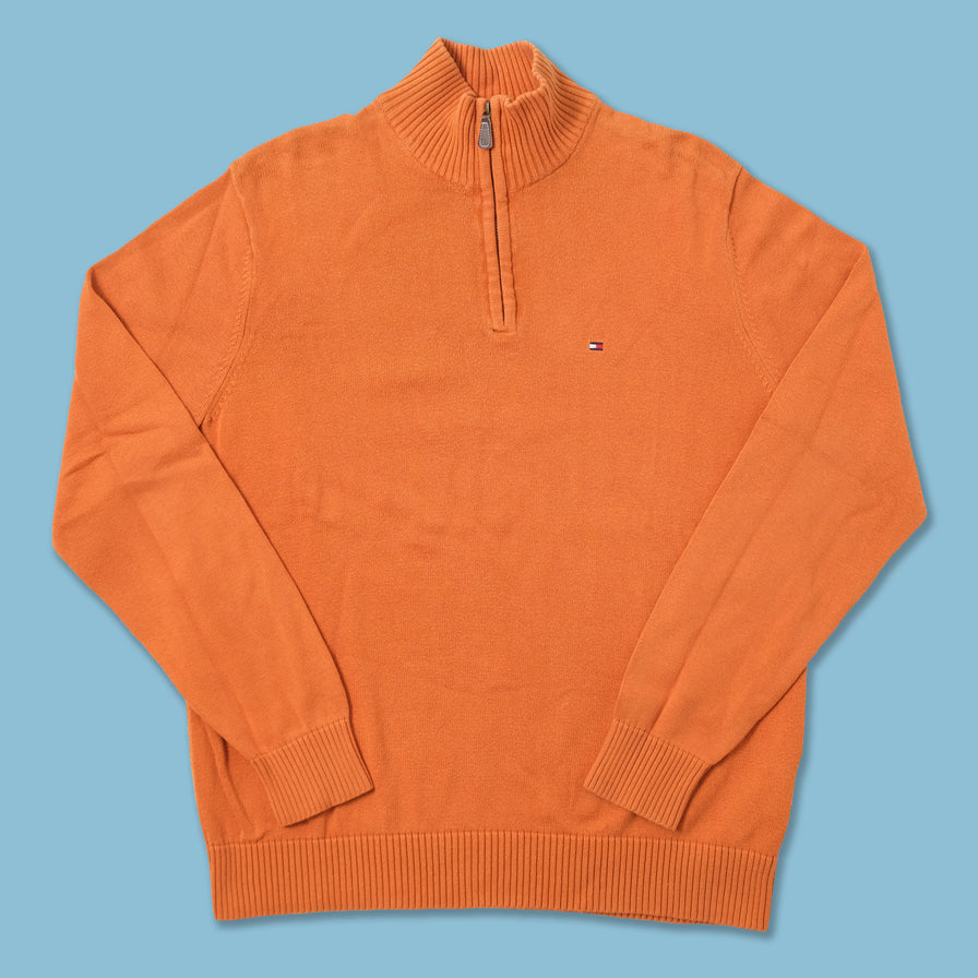 Vintage Tommy Hilfiger Q-Zip Sweater Medium 
