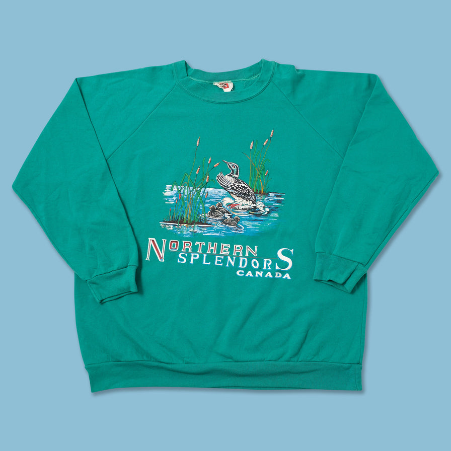 Vintage Ducks Sweater XLarge 