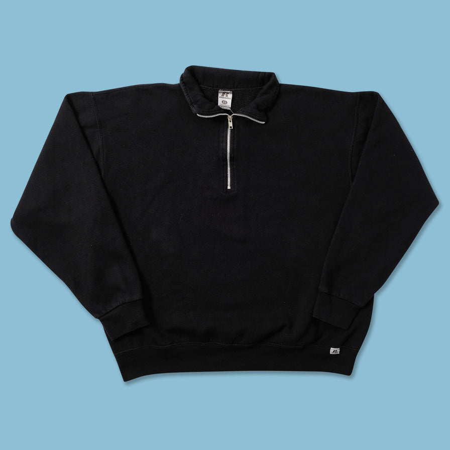 Vintage Russell Athletic Q-Zip Sweater Medium 