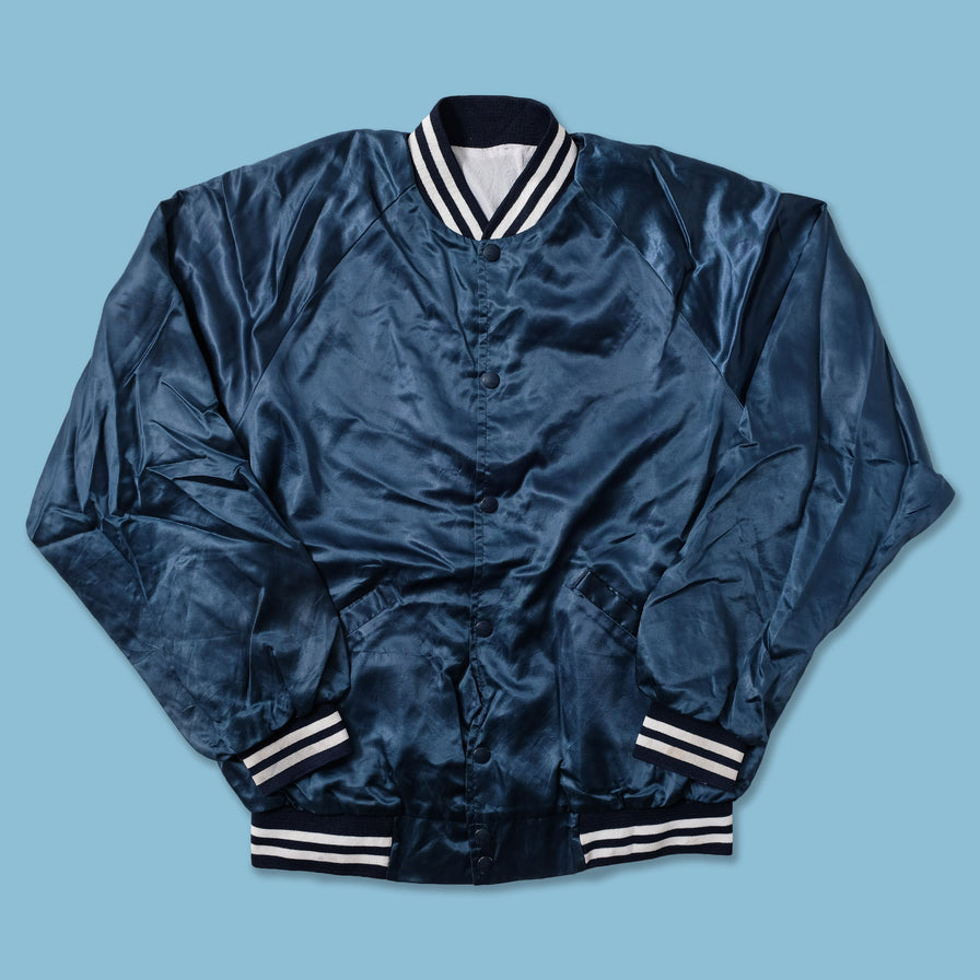 Vintage Satin College Jacket Medium 