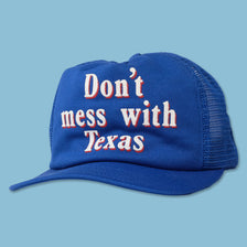 Vintage Don't mess with Texas Trucker Cap 