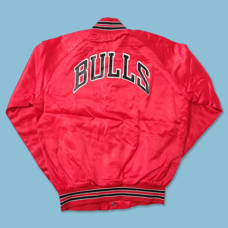 Vintage Women's Chicago Bulls Satin College Jacket XSmall | Double