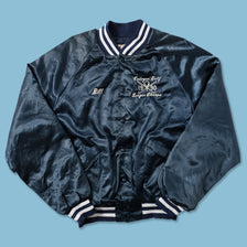 Vintage Satin College Jacket Large 