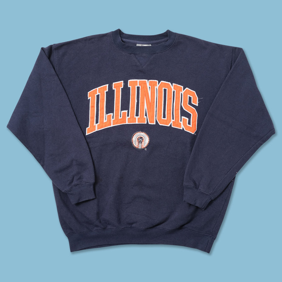 Vintage Illinois Sweater Large 