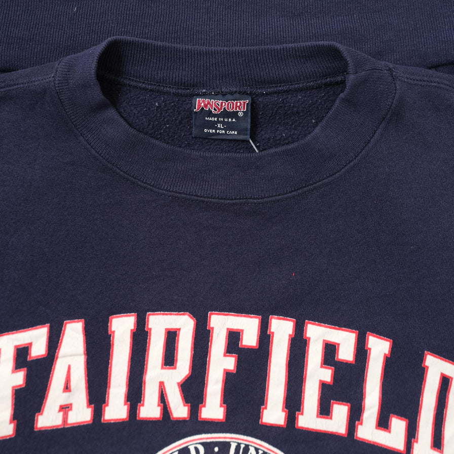 Vintage Fairfield University Sweater Large 