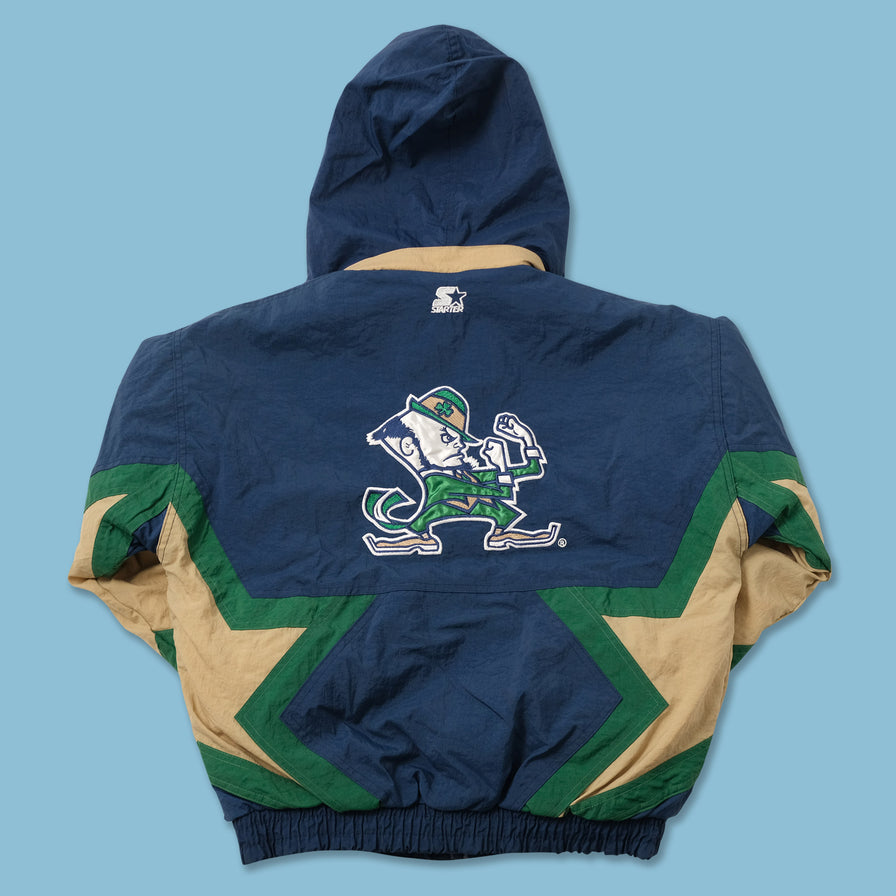 Vintage Starter Notre Dame Women's Jacket Small 